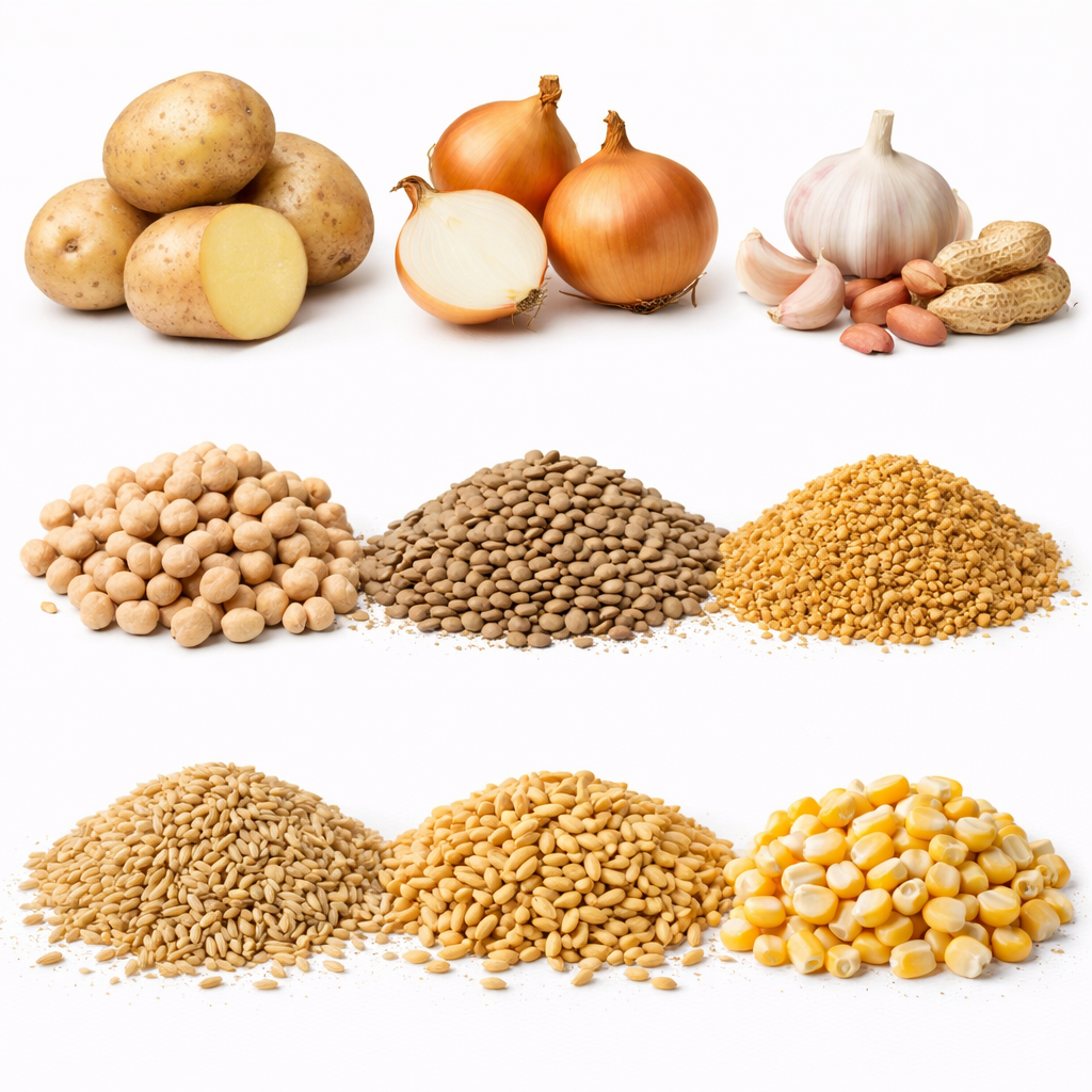 Additional agricultural products assembled for export supply