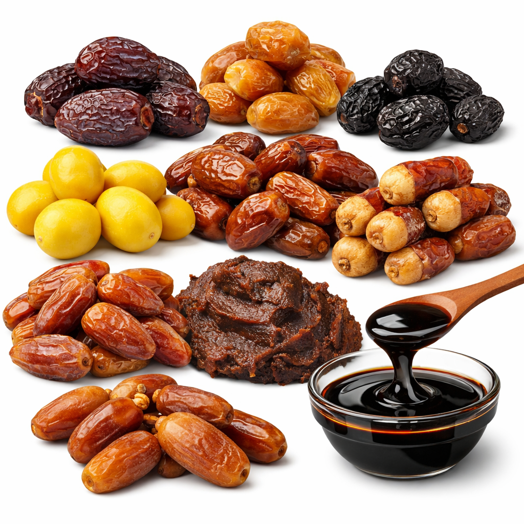 Dates prepared for wholesale and export supply